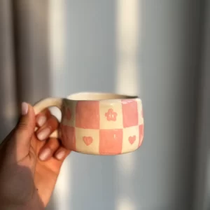Pink kockás