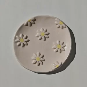 Tányér - domború - margaréta