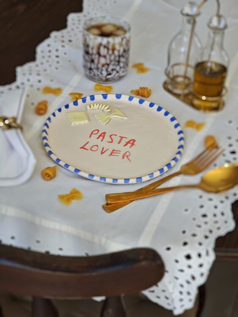 Egy darabos termékek 'Pasta lover' tányér