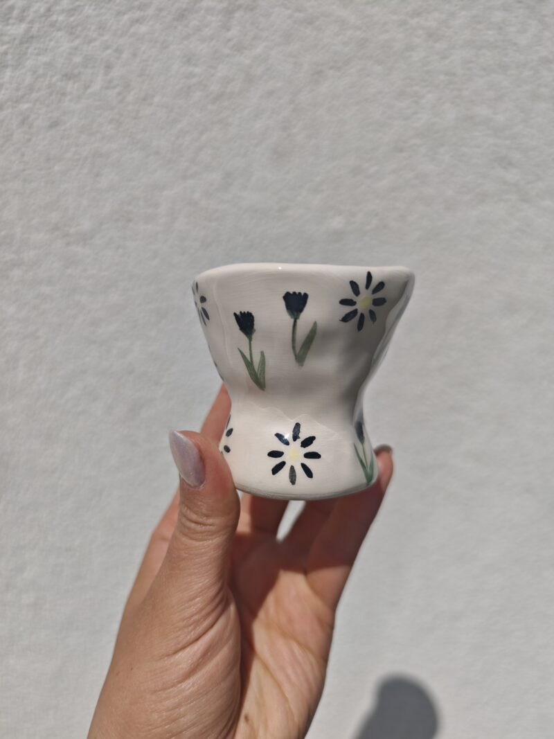 Egy darabos termékek Fekete tulipános tojástartó
