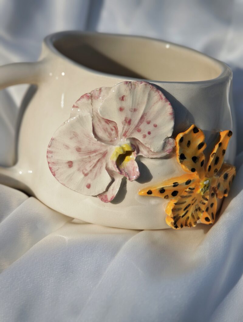 'Leopard orchid' bögre - 2,5dl