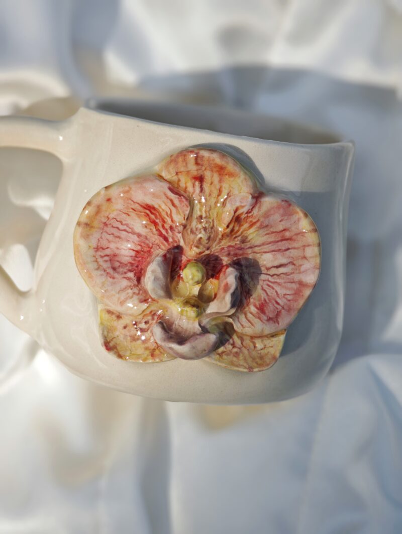 'Butterfly orchid' bögre - 2,5dl
