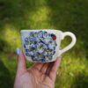 'Blue hydrangea' bögre - 2,5dl