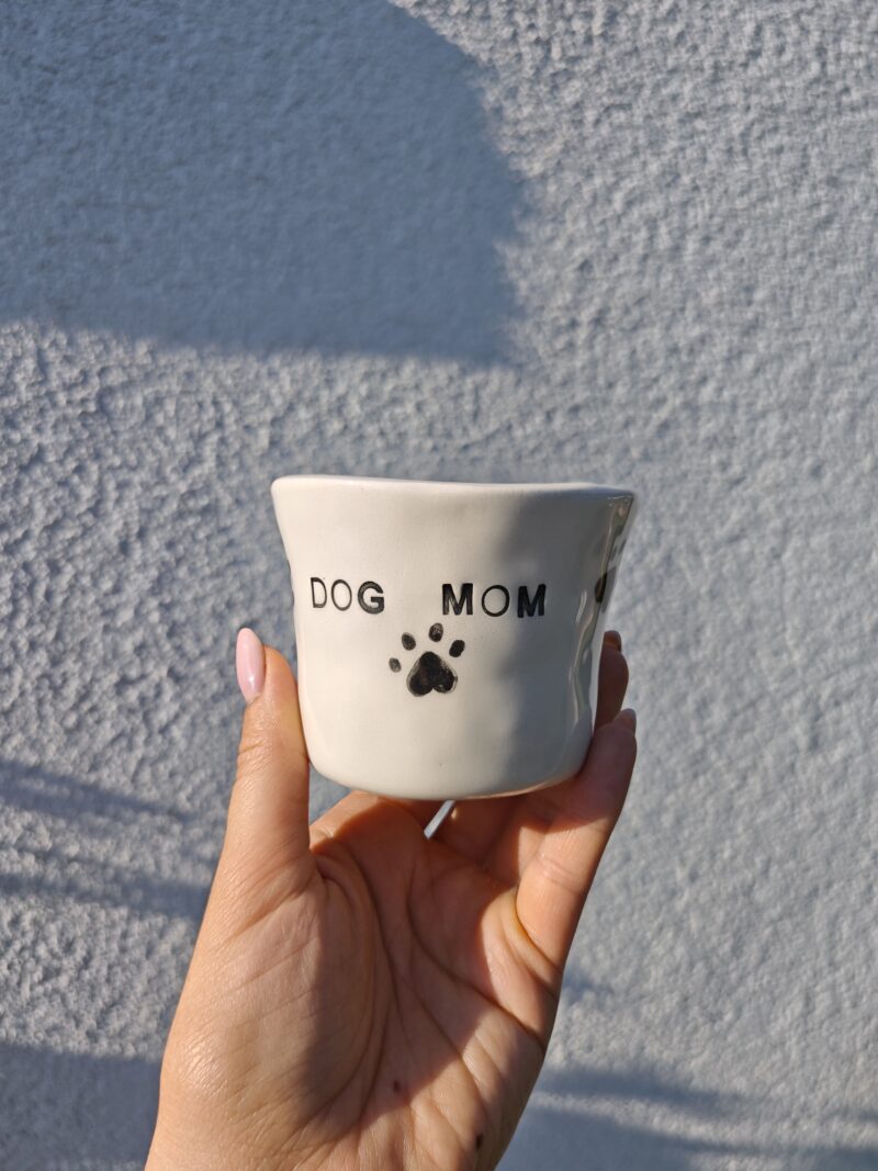 Egy darabos termékek 'Dog mom' pohár 2dl