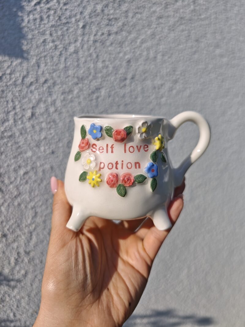 Egy darabos termékek 'Self love potion' bögre 3,5dl