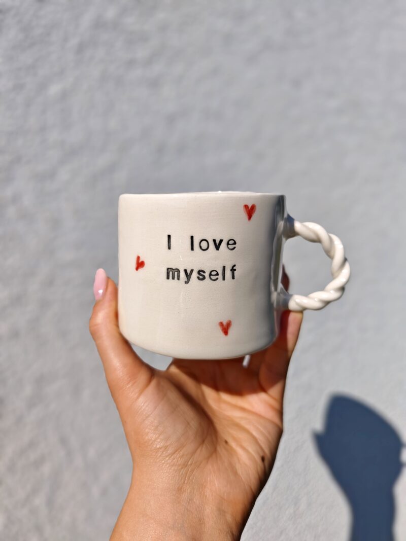 Egy darabos termékek 'I love myself' bögre 2,5dl
